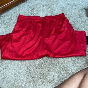 Red Basketball Shorts
